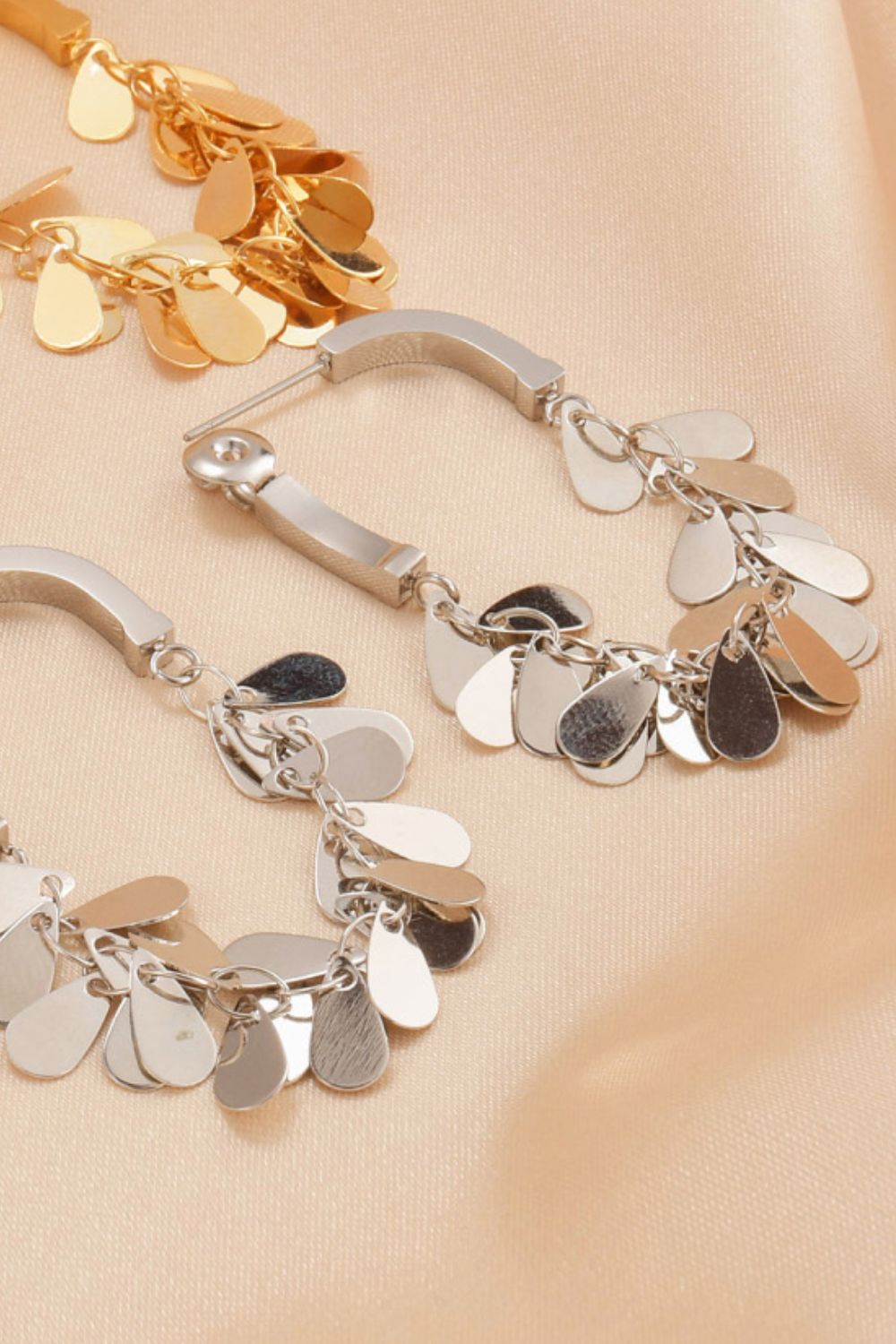 Uylee’s Boutique Sequin Stainless Steel Earrings