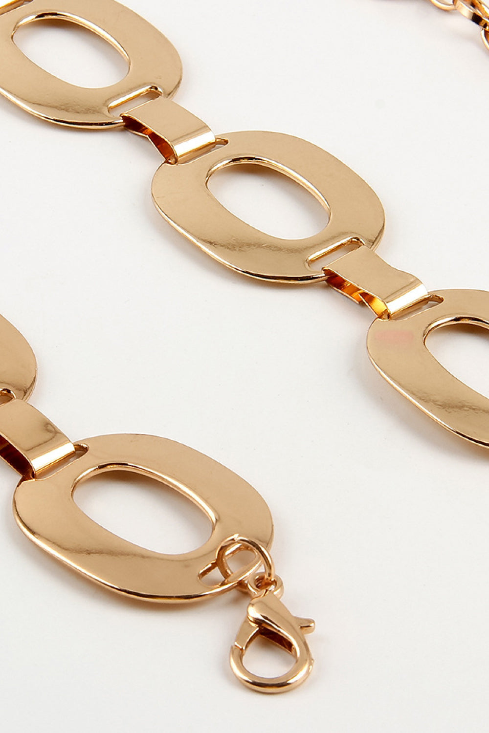 Uylee's Boutique Lobster Clasp Ferroalloy Belt