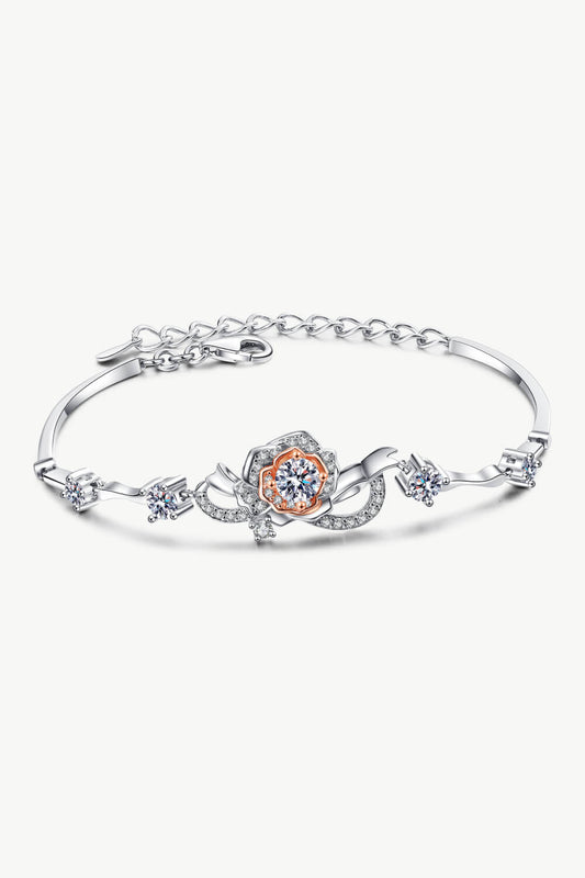 925 Sterling Silver Moissanite Bracelet - Uylee's Boutique