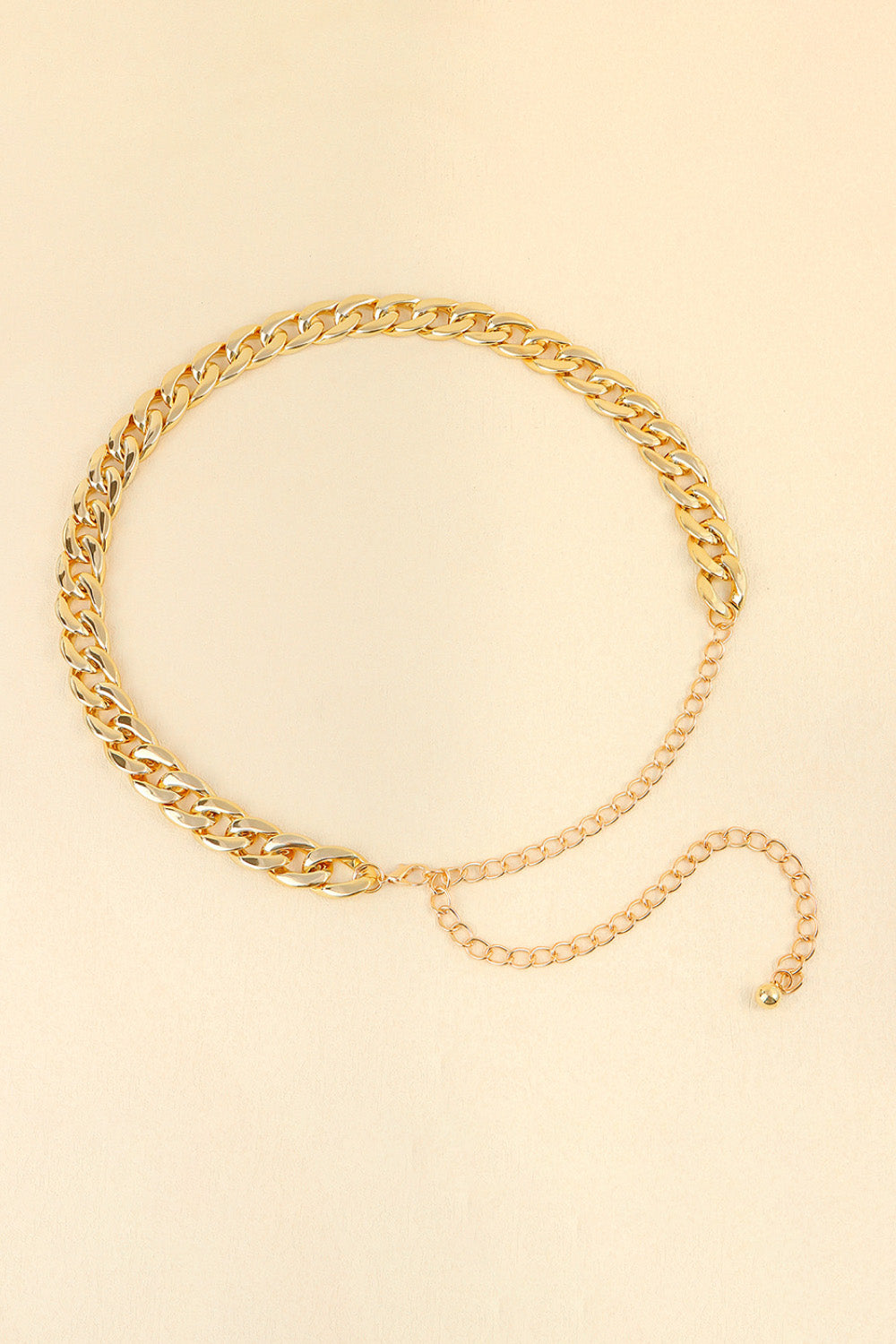 Uylee's Boutique Adjustable Curb Chain Belt