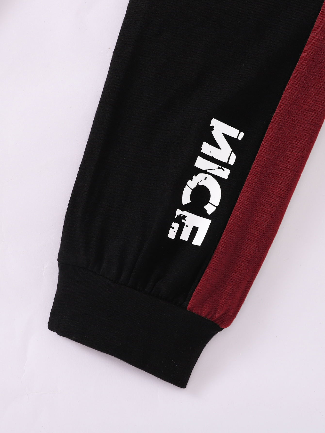 NICE コントラスト T シャツとパンツのセット