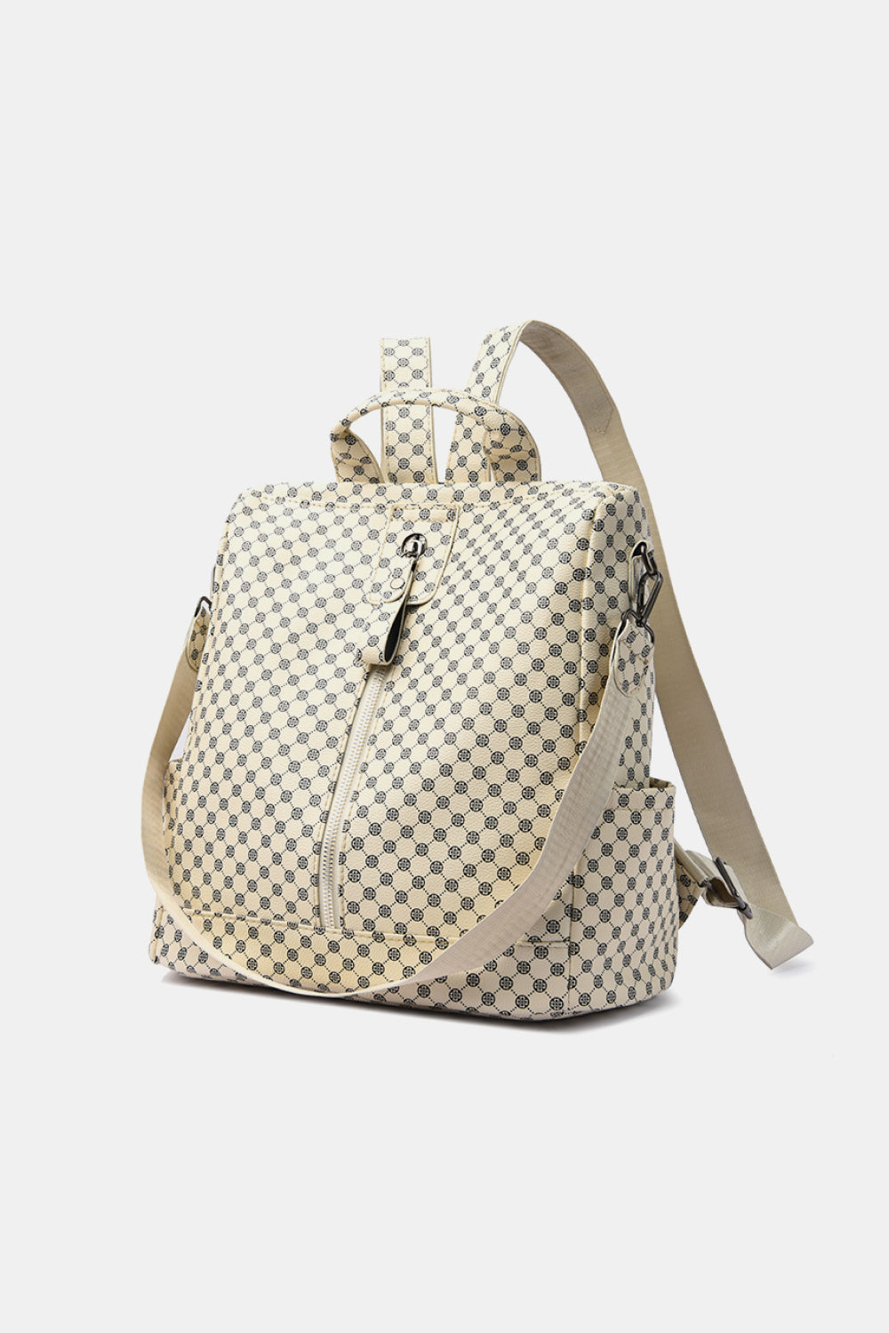 Borsa convertibile in pelle PU stampata