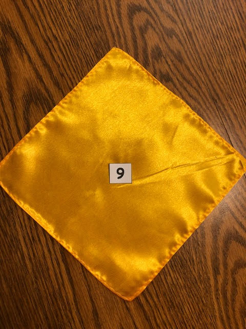 Men's Satin Pocket Squares - Various Colors Available