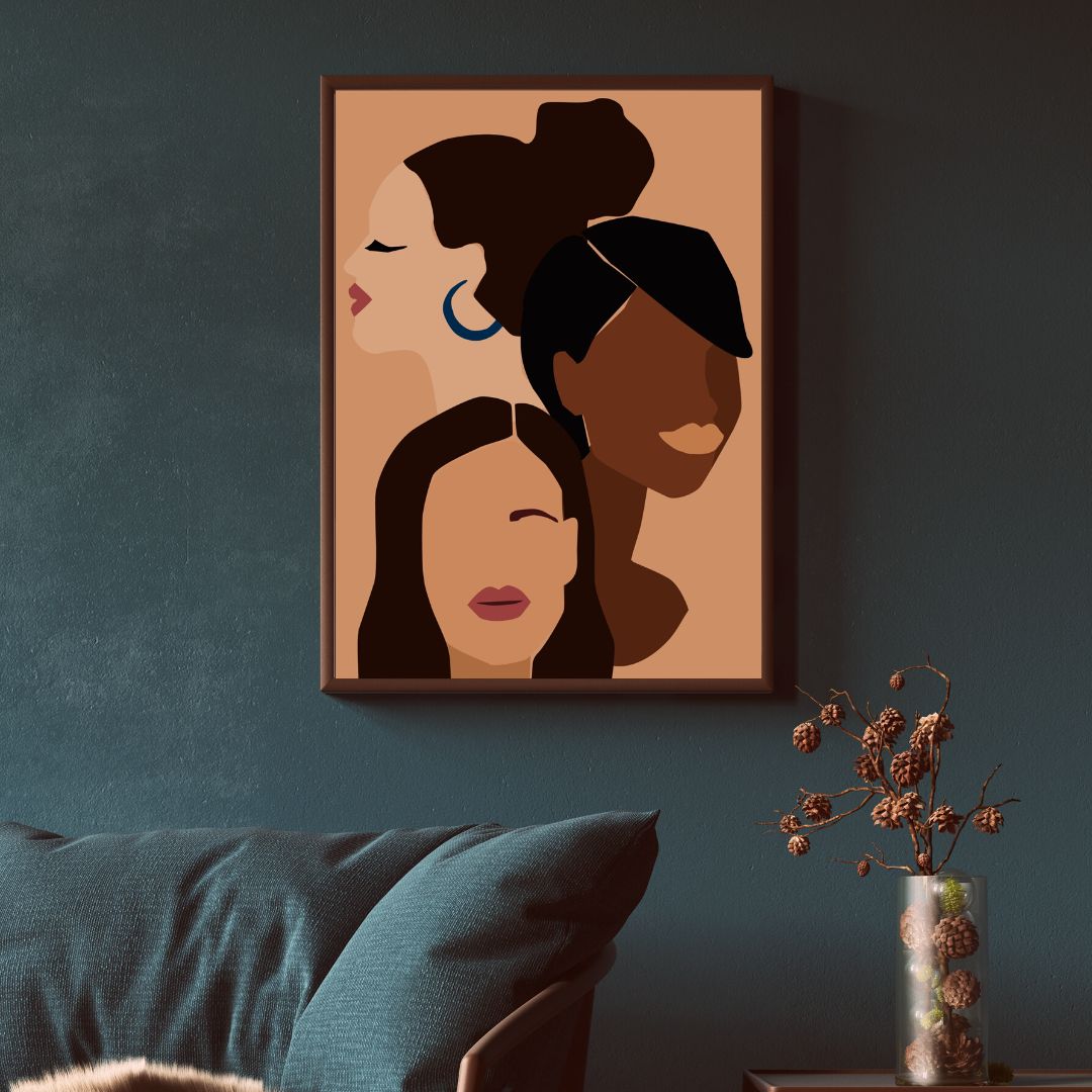 Women Framed Art