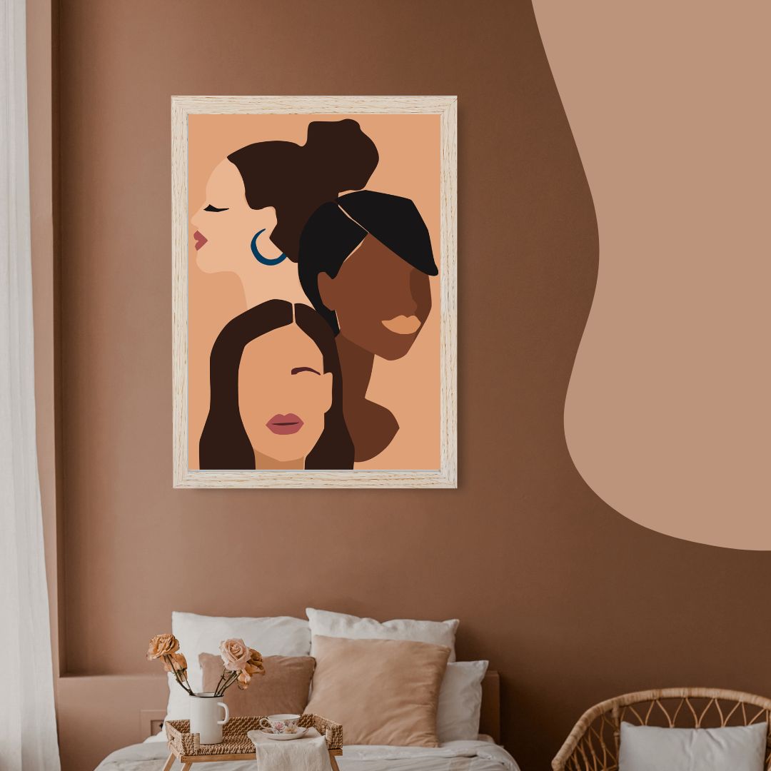 Women Framed Art
