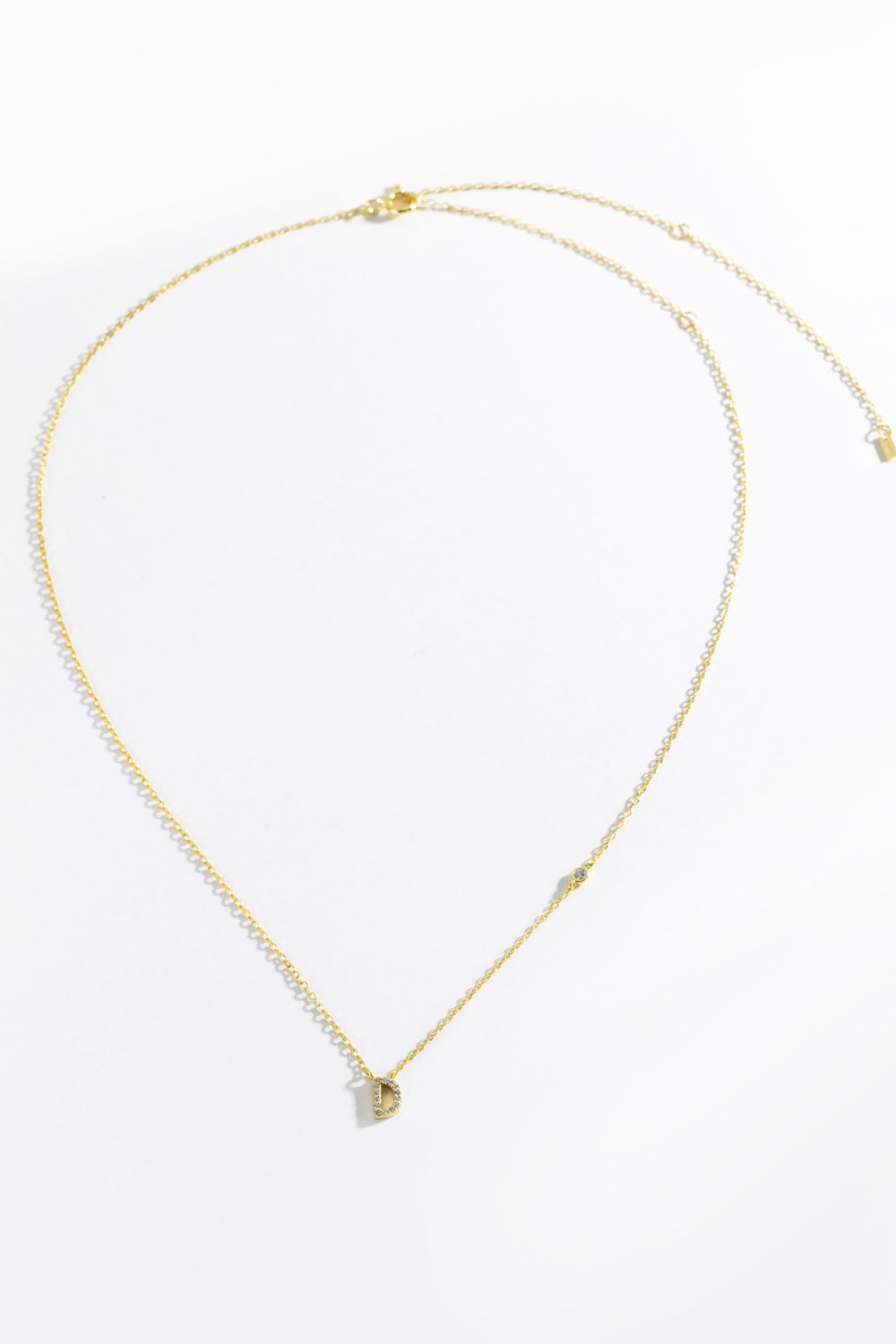 A To F Zircon 925 Sterling Silver Necklace - Uylee's Boutique