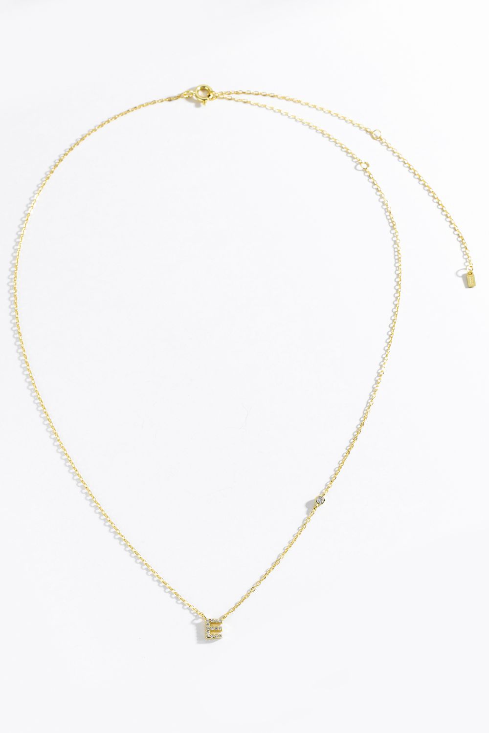 A To F Zircon 925 Sterling Silver Necklace - Uylee's Boutique