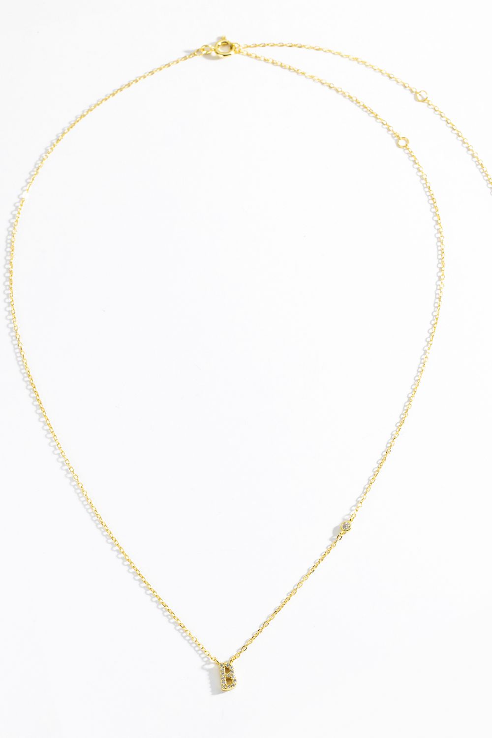 A To F Zircon 925 Sterling Silver Necklace - Uylee's Boutique