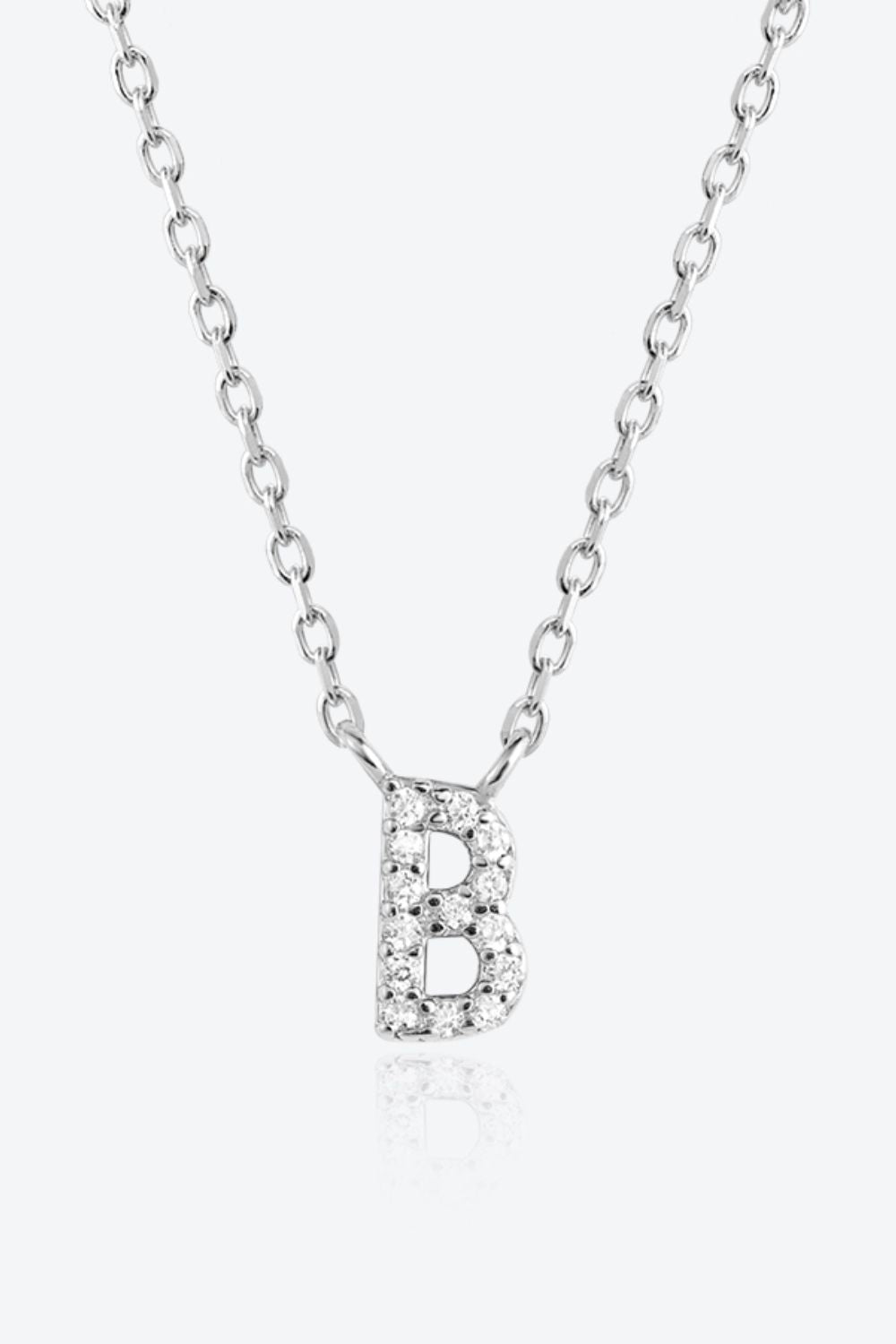 A To F Zircon 925 Sterling Silver Necklace - Uylee's Boutique