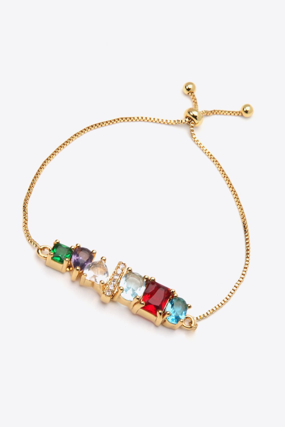 A to J Zircon Bracelet - Uylee's Boutique