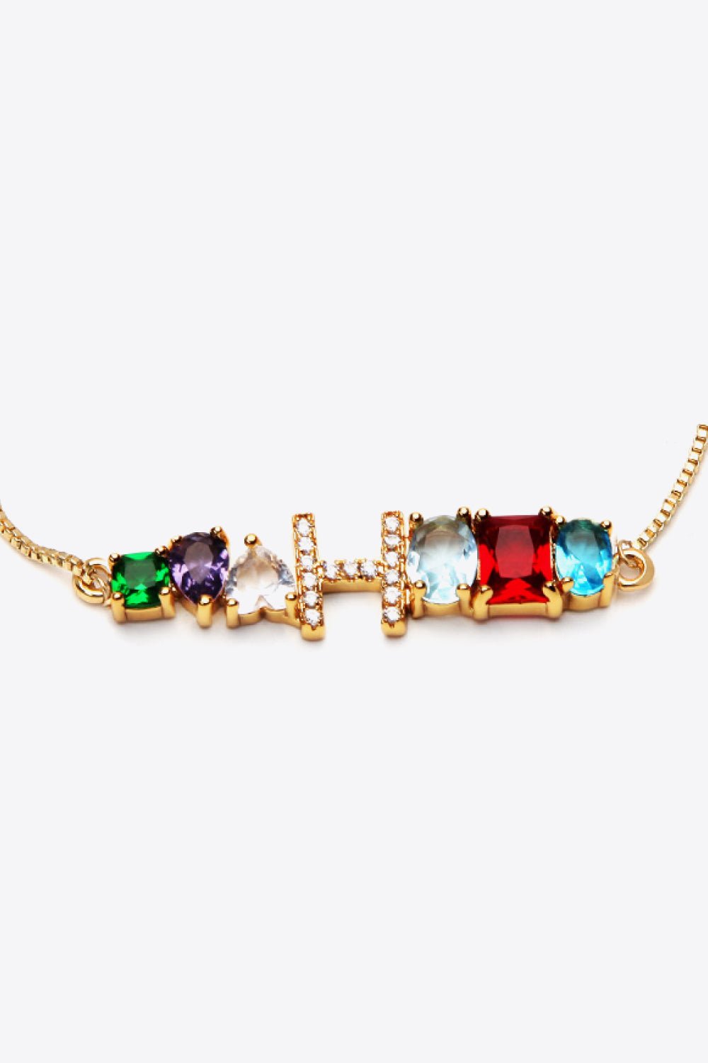 A to J Zircon Bracelet - Uylee's Boutique