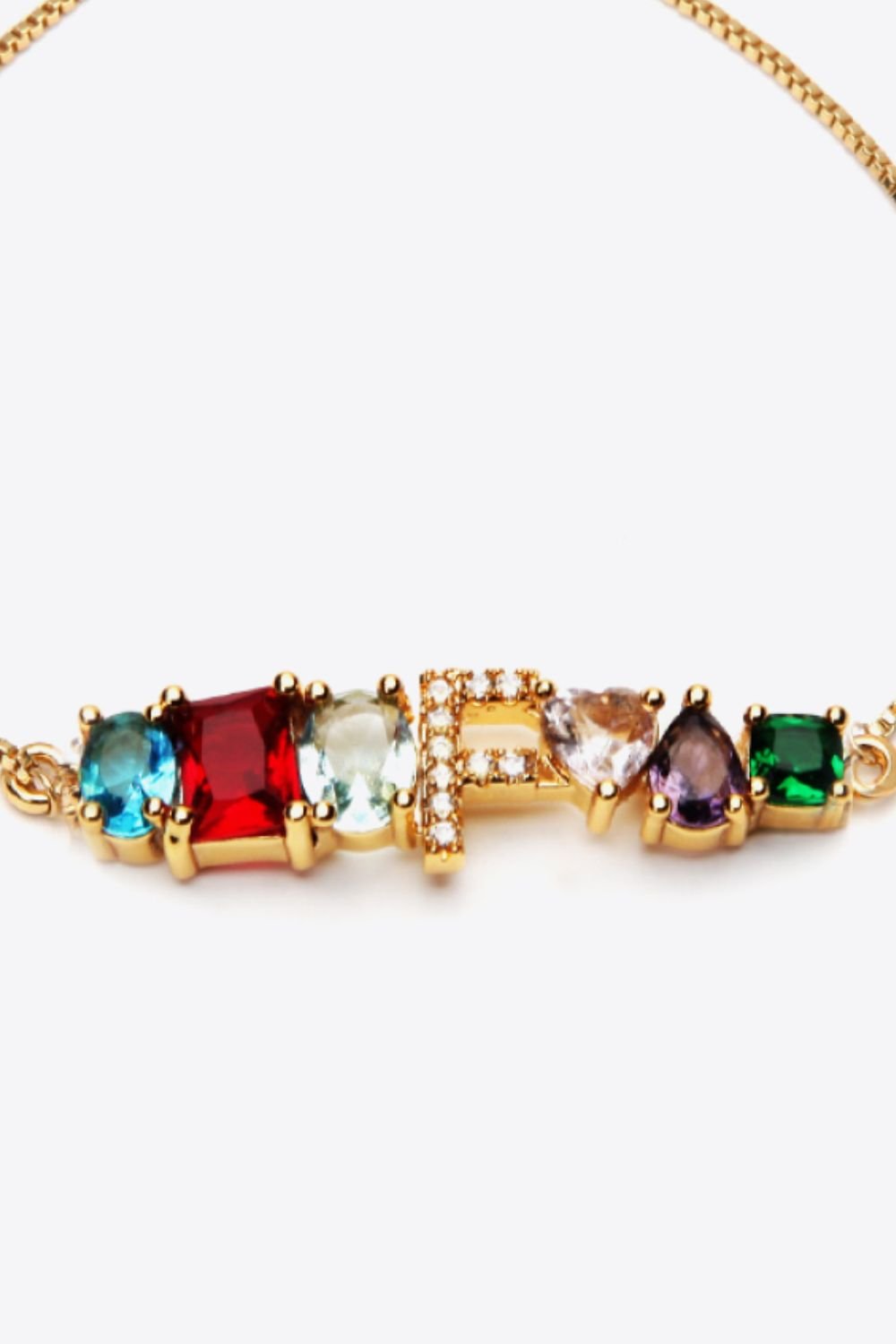 A to J Zircon Bracelet - Uylee's Boutique