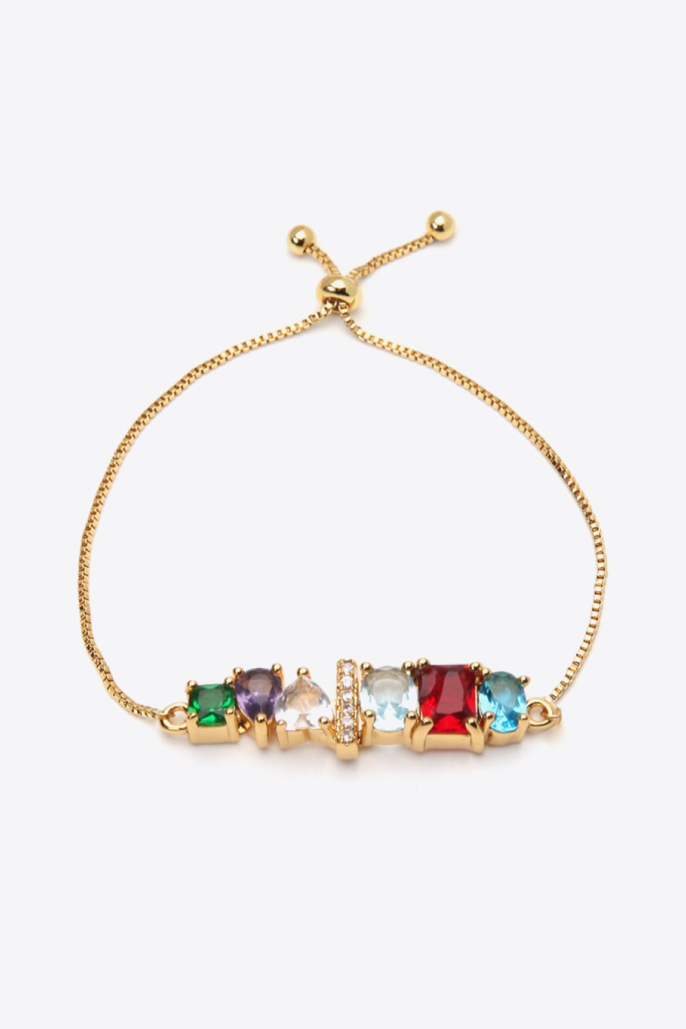 A to J Zircon Bracelet - Uylee's Boutique