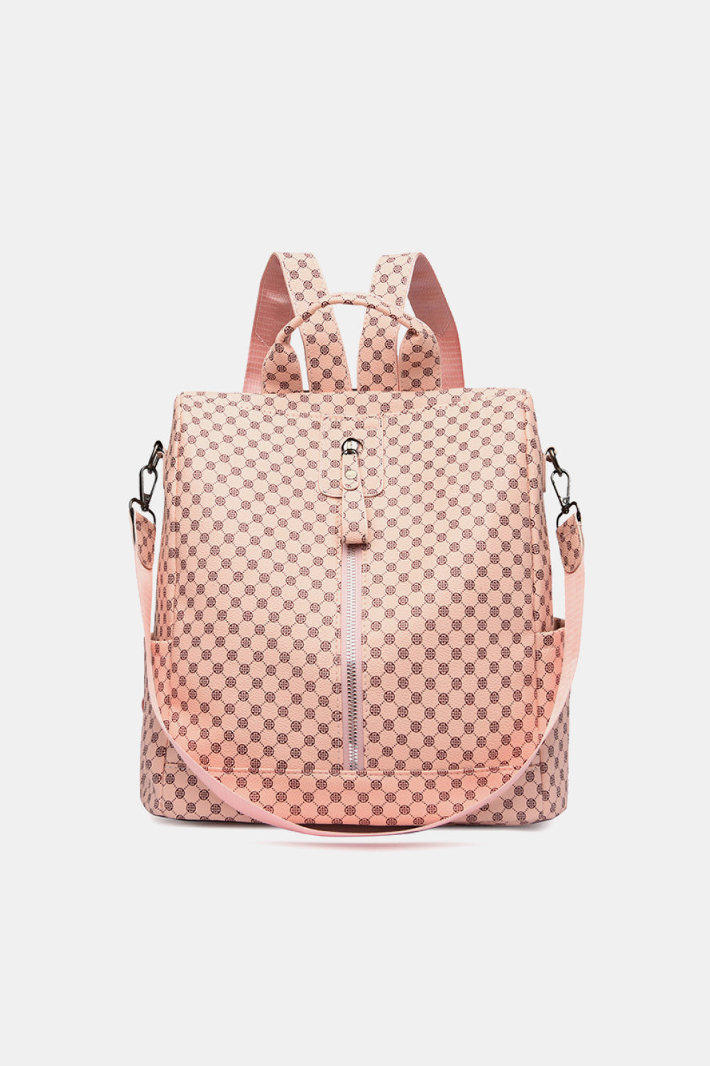 Borsa convertibile in pelle PU stampata