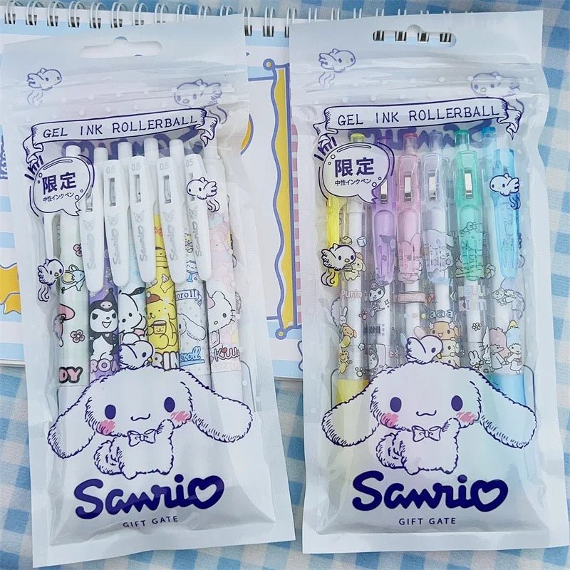 Adorable Kawaii Sanrio Hello Kitty and Friends 0.5mm Gel Pens - Uylee's Boutique