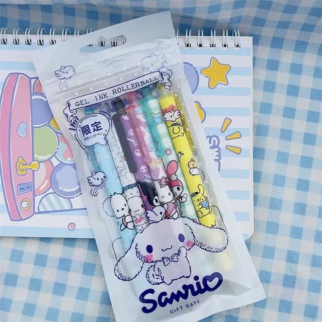 Adorable Kawaii Sanrio Hello Kitty and Friends 0.5mm Gel Pens - Uylee's Boutique