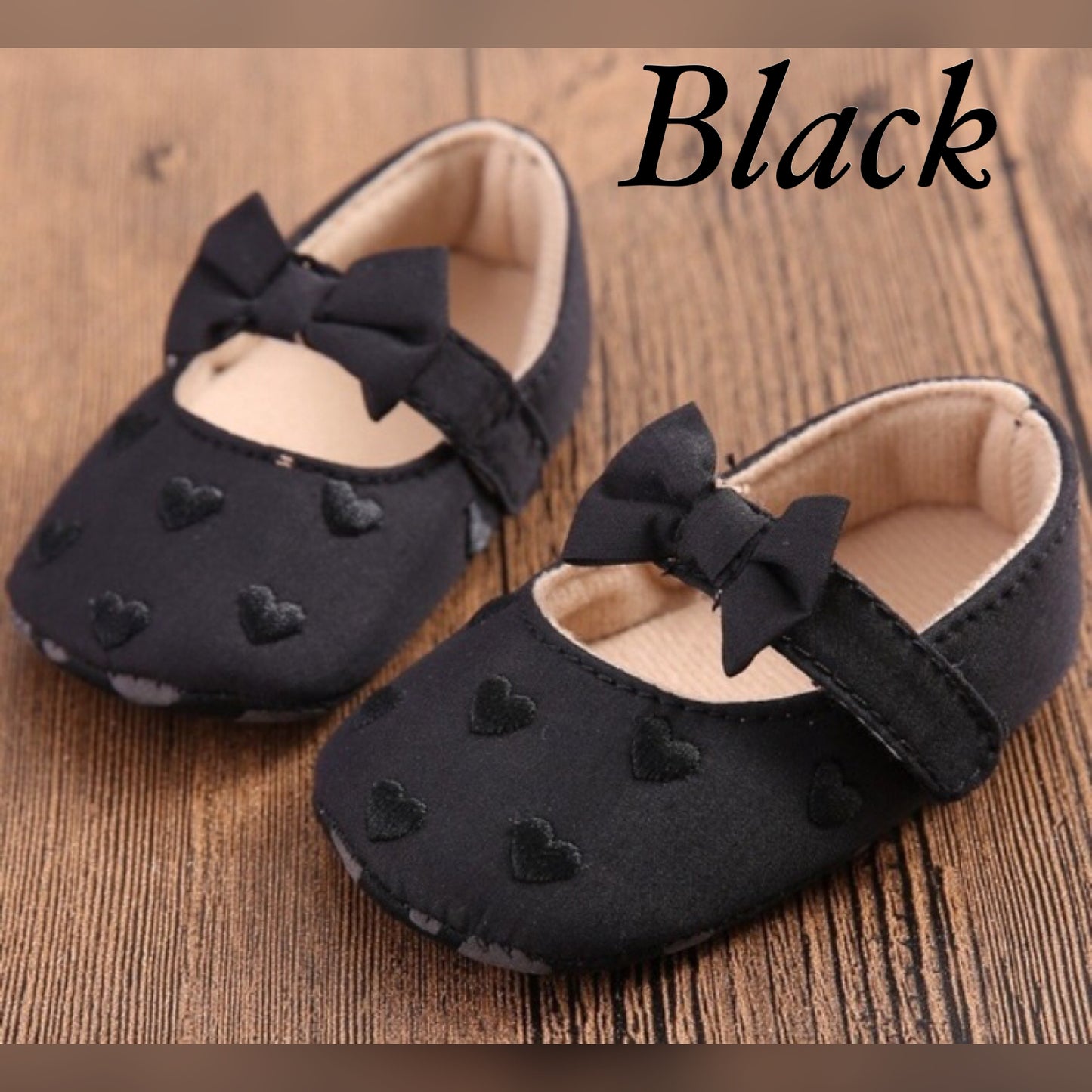 Mary Jane Baby Girl Shoes, US Sizes 0 - 18 Months