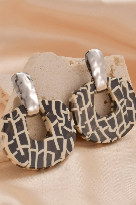 Uylee's Boutique Vintage Stainless Steel Earrings