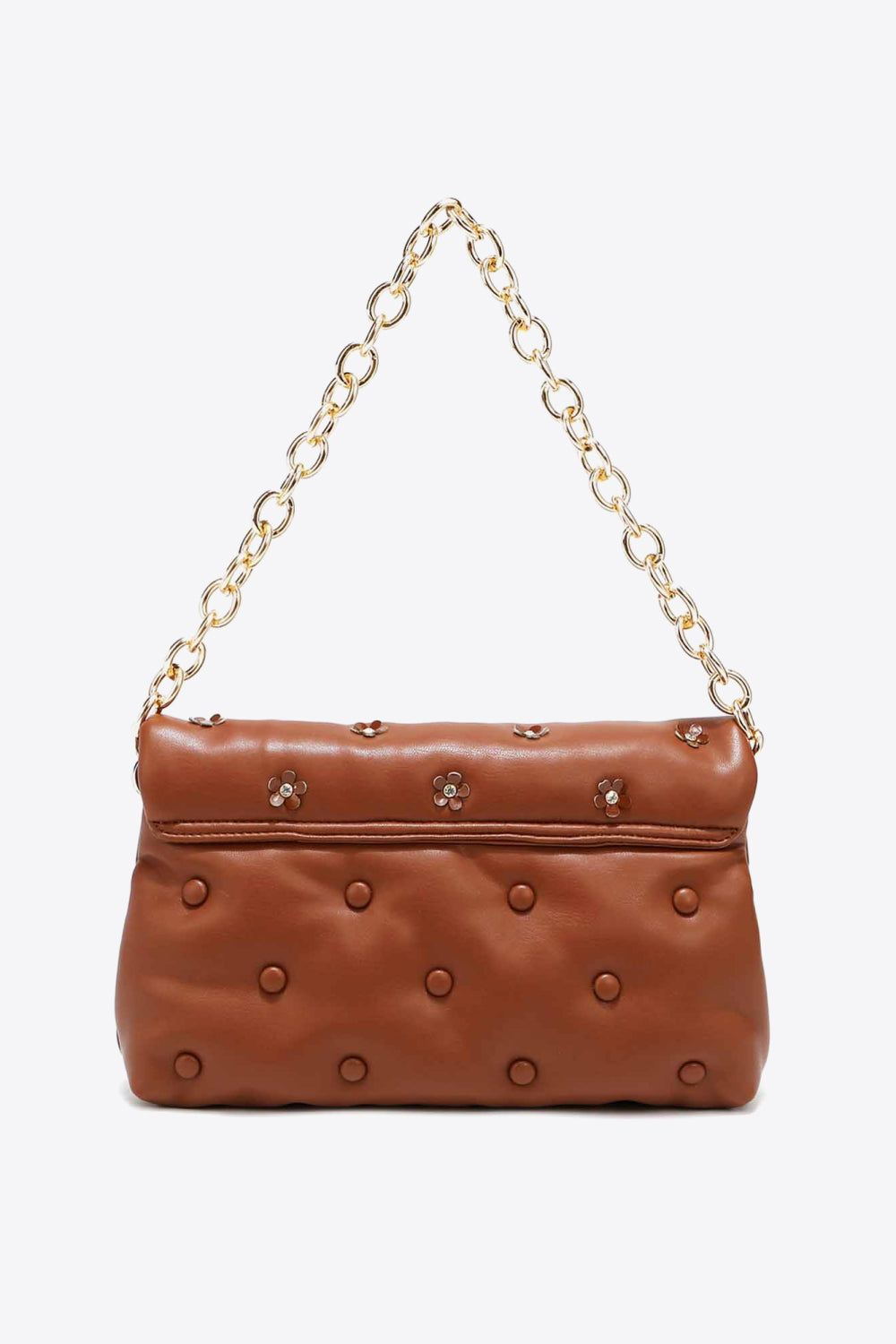 Uylee's Boutique Nicole Lee USA ダイヤモンド フラワー メッセンジャー クロスボディ バッグ