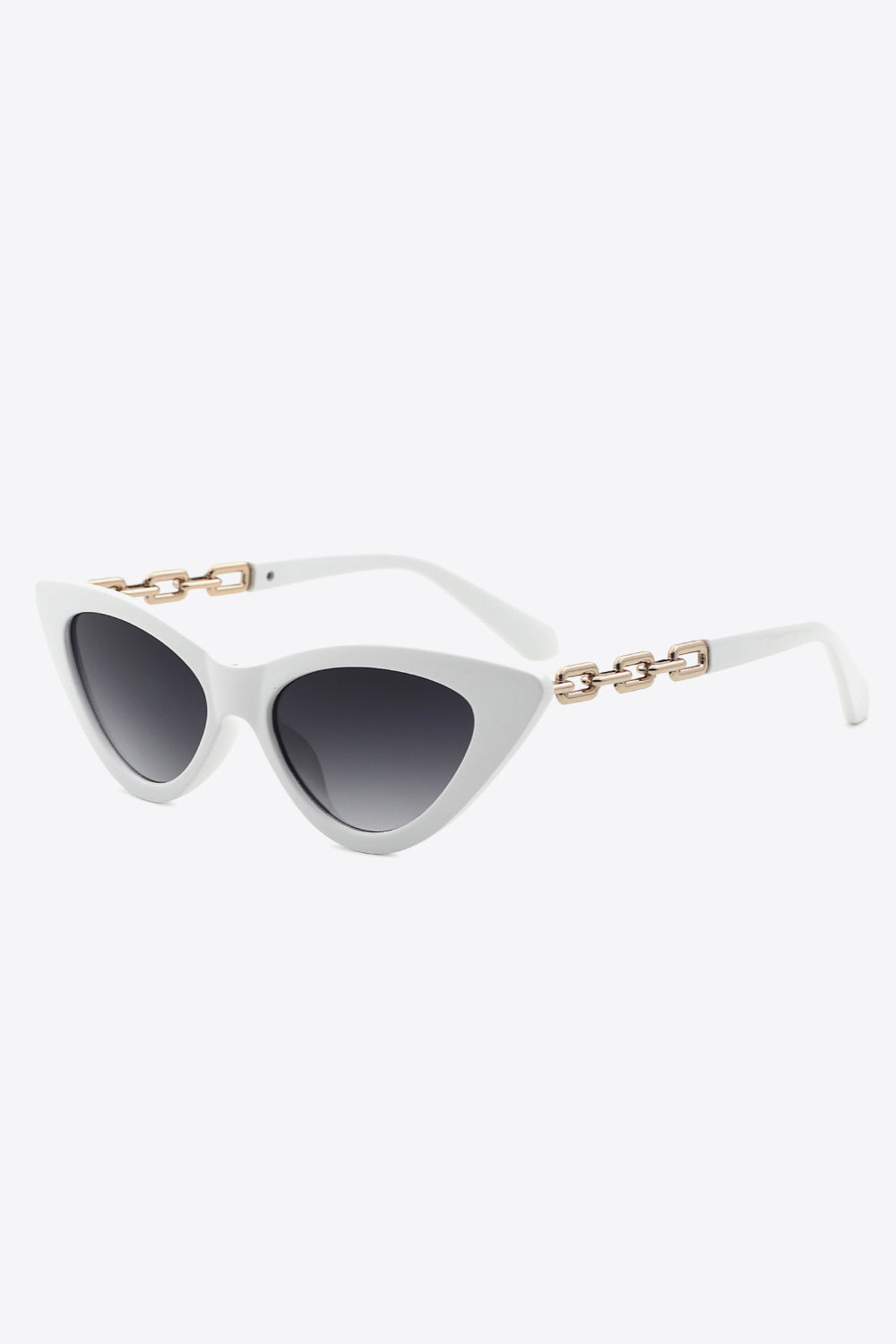 Uylee's Boutique Chain Detail Cat-Eye Sunglasses