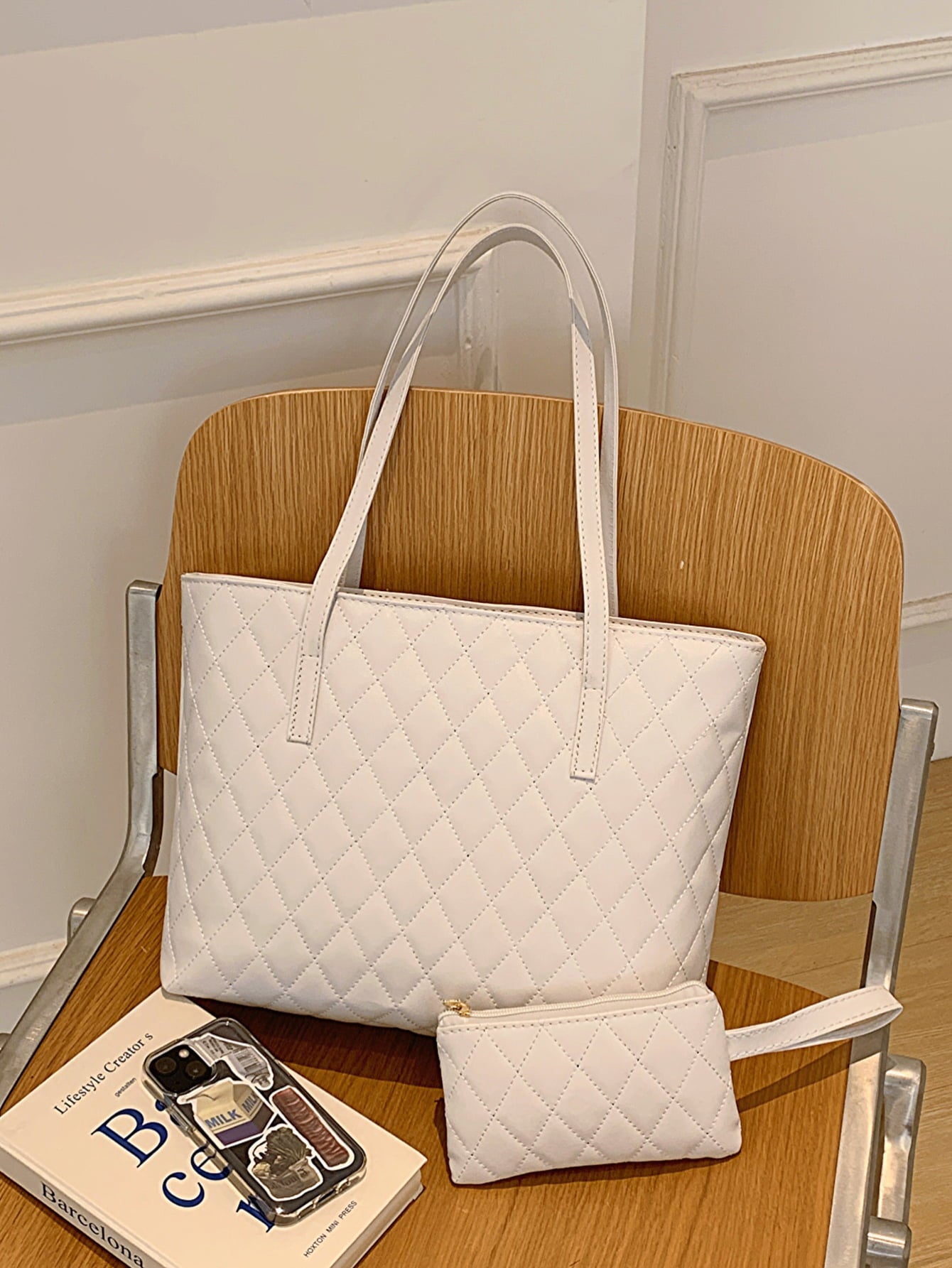 Uylee's Boutique Three-Piece PU Leather Bag Set
