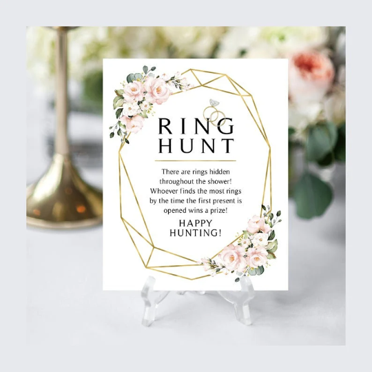 The Ring Hunt Bridal Shower Game