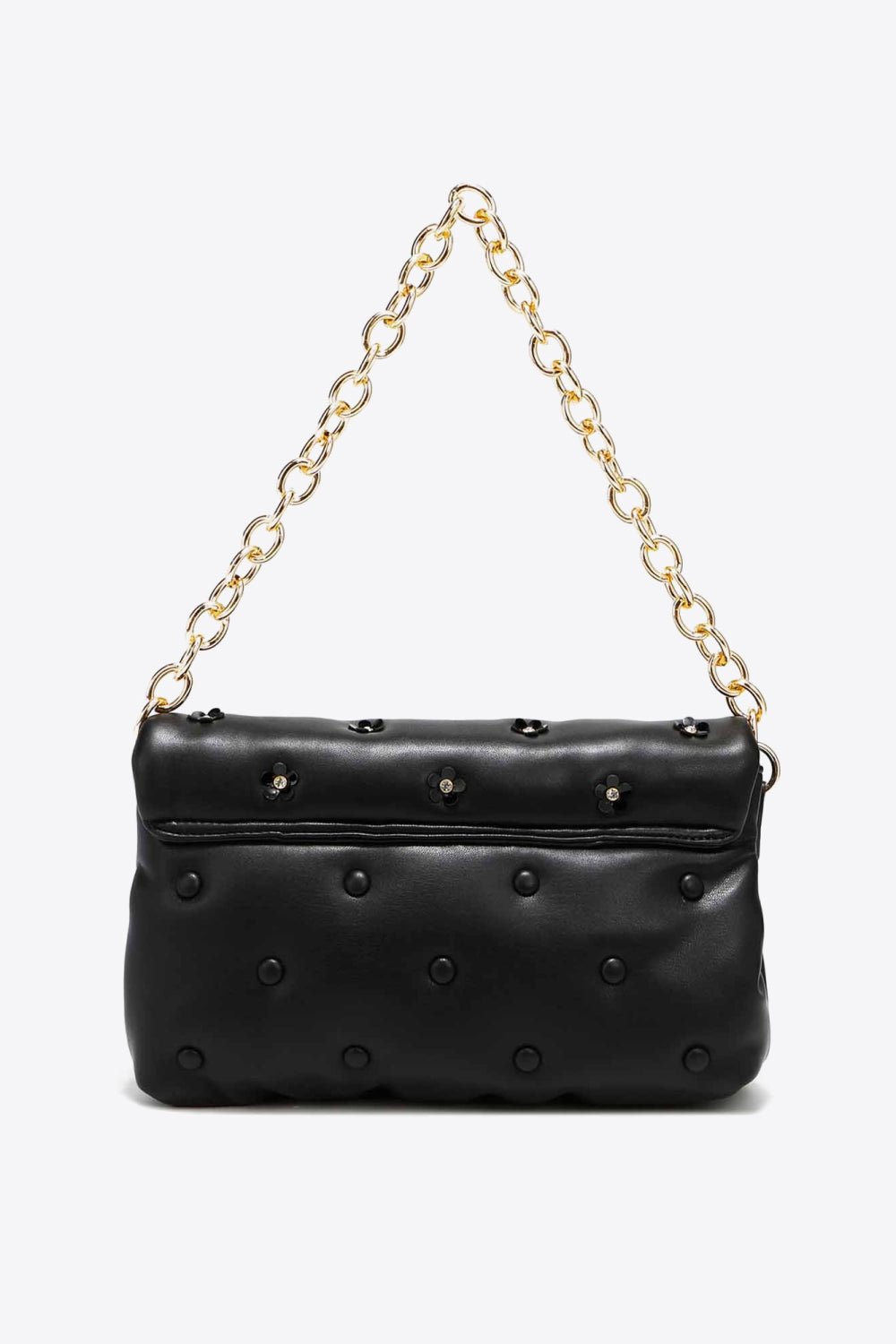 Uylee's Boutique Nicole Lee USA ダイヤモンド フラワー メッセンジャー クロスボディ バッグ