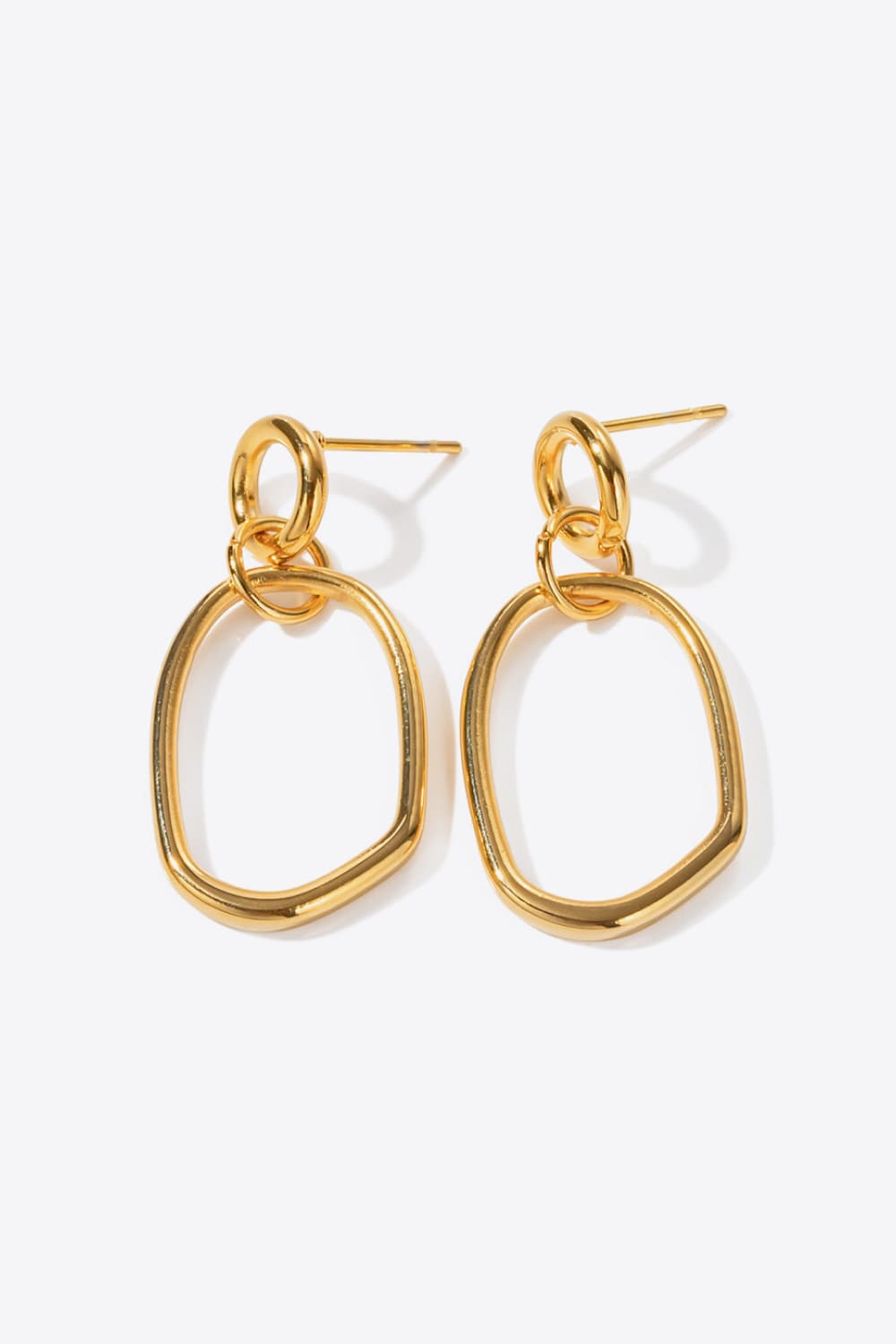 Orecchini pendenti placcati oro 18K