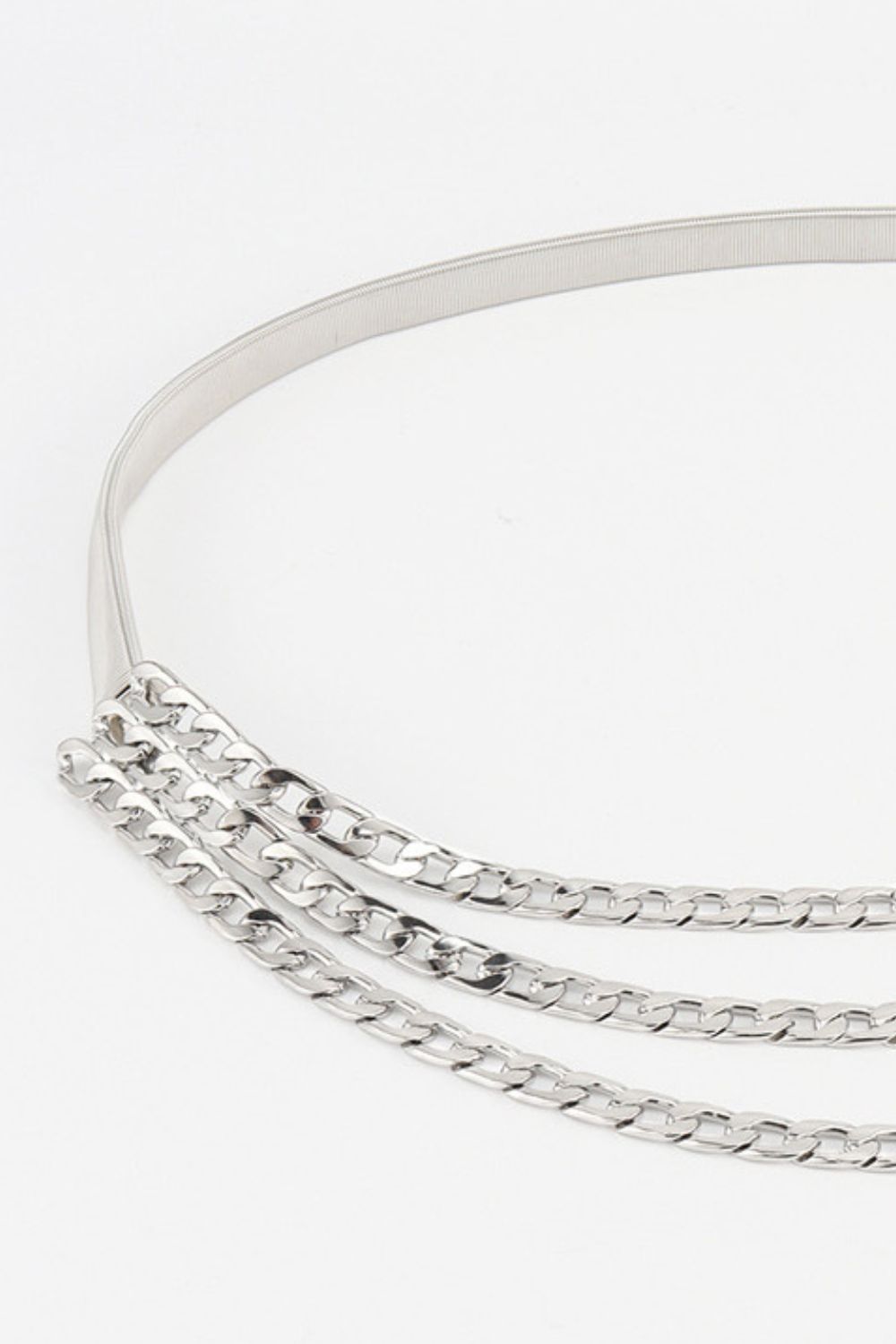 Uylee's Boutique Metal Triple-Layered Chain Belt