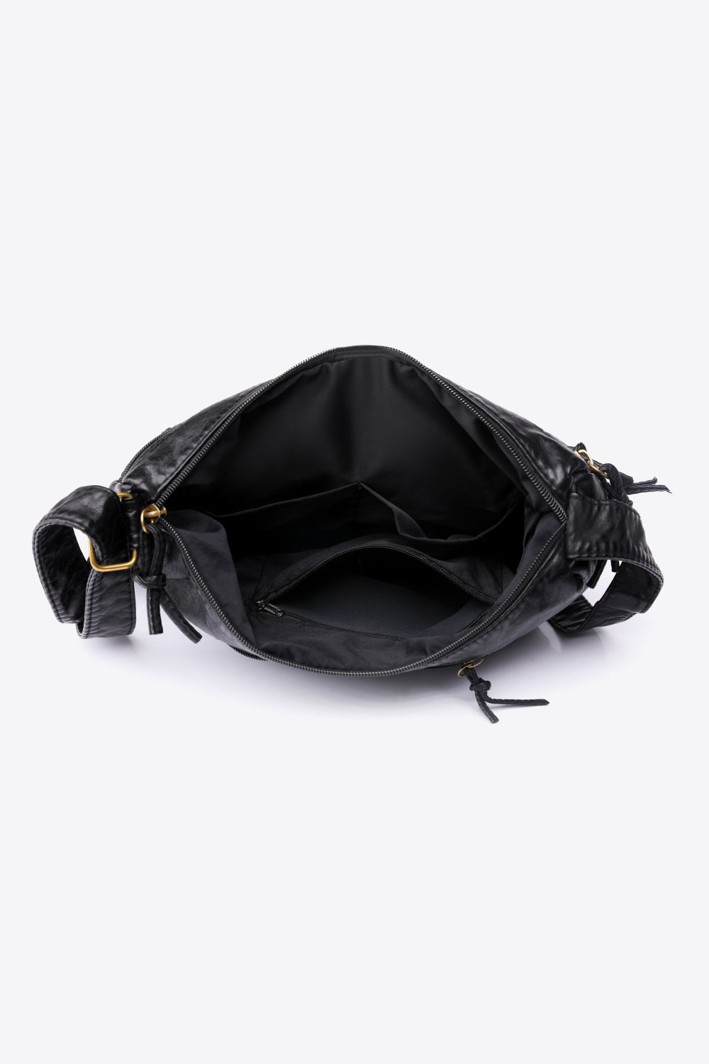 Uylee's Boutique PU レザー クロスボディ バッグ