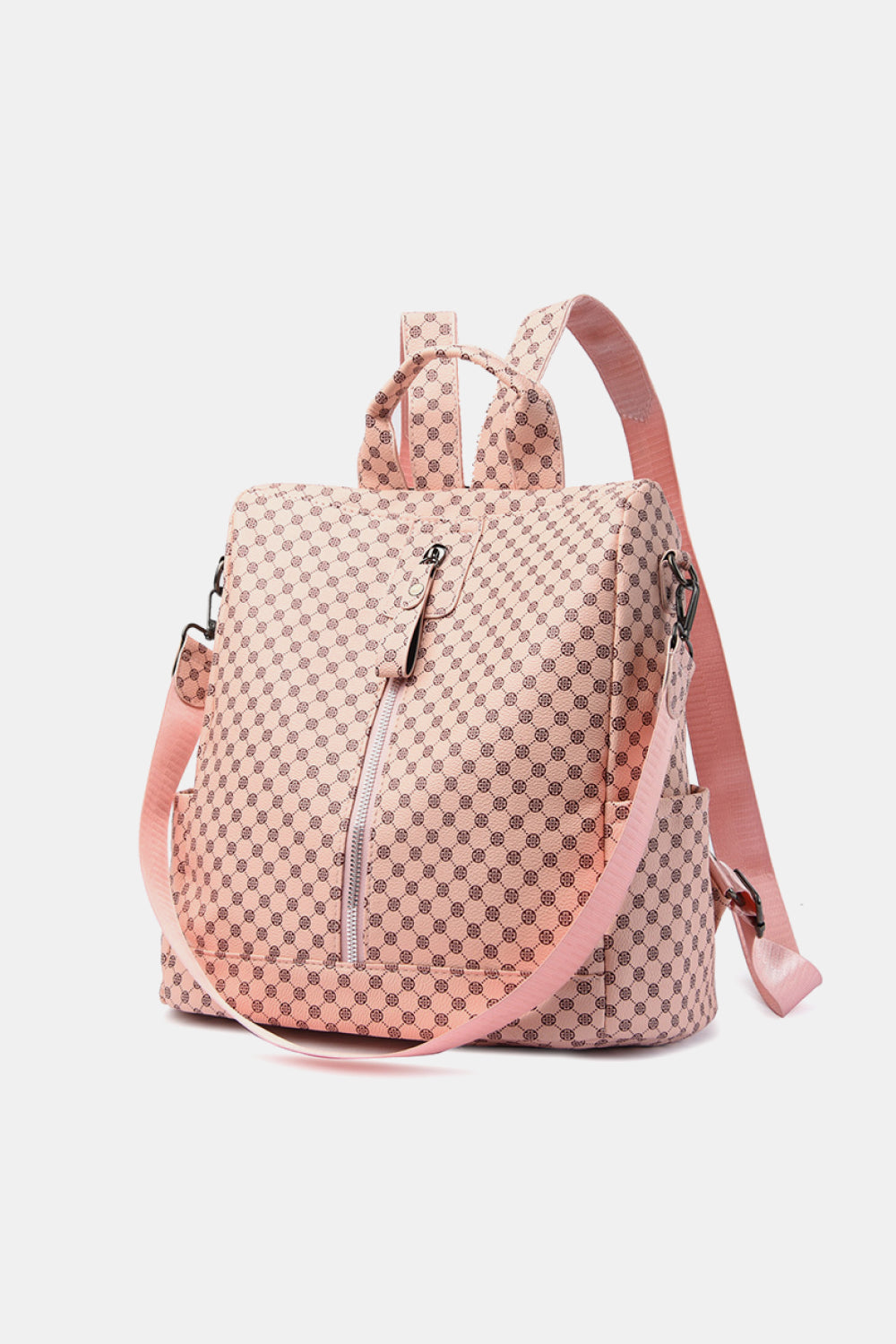 Borsa convertibile in pelle PU stampata