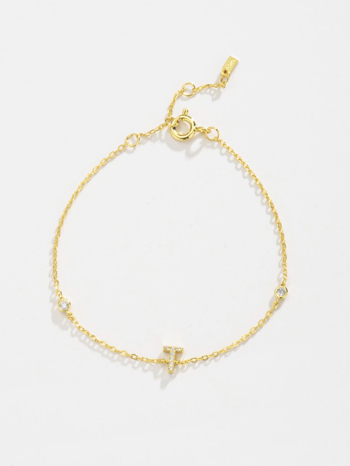 Uylees Boutique Q To U Zircon 925 Sterling Silver Bracelet