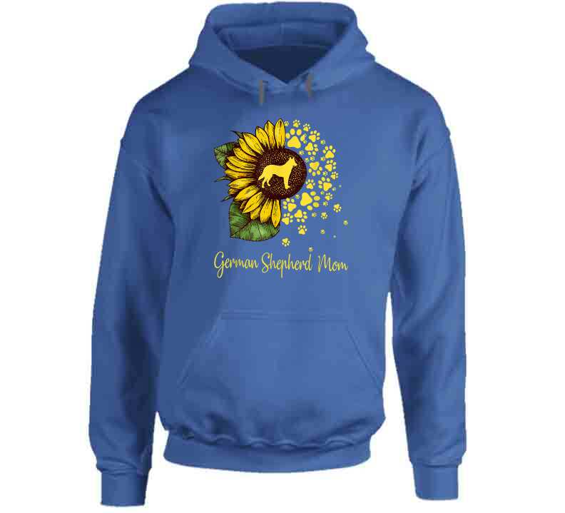 German Shepherd Mom Ladies T Shirt