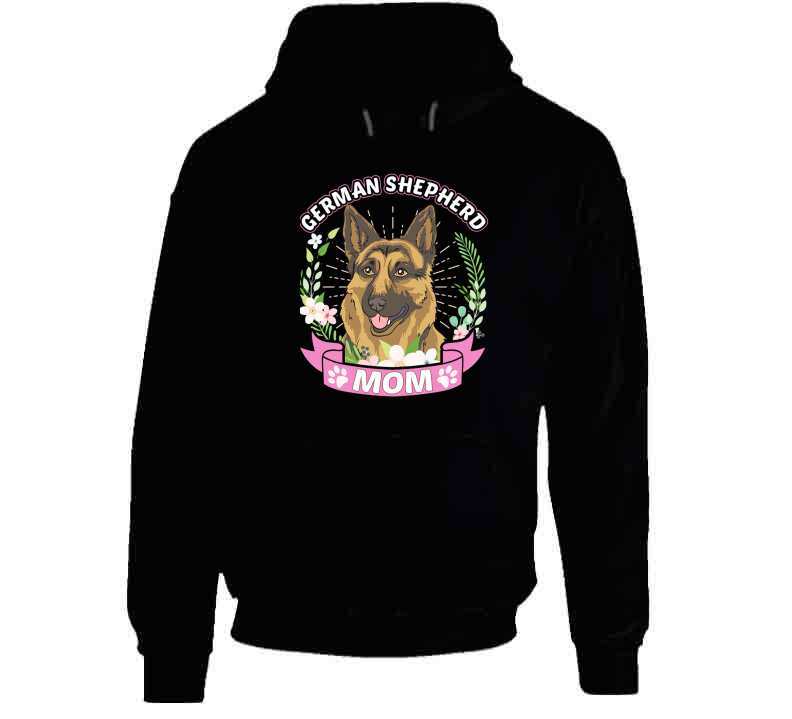 German Shepherd Mom Ladies T Shirt