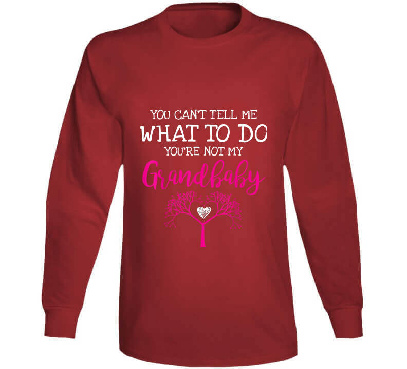 You Can't Tell Me What To Do - Family Tree Ladies T Shirt