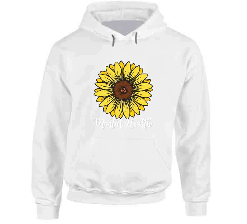 Mental Health Sunflower Ladies T Shirt