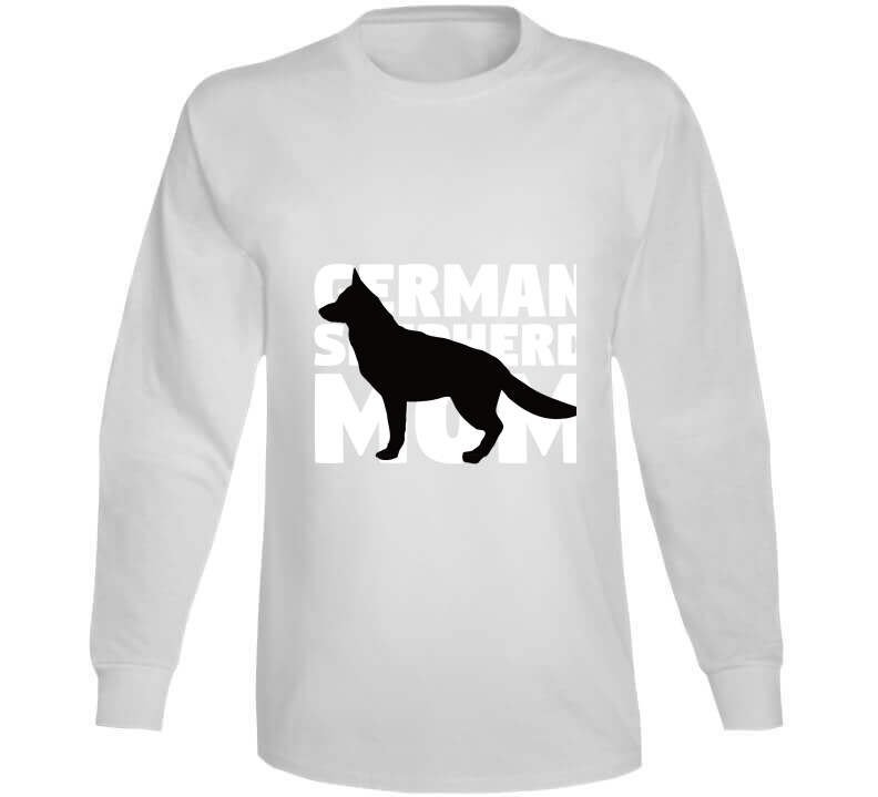 German Shepherd Mom Ladies T Shirt