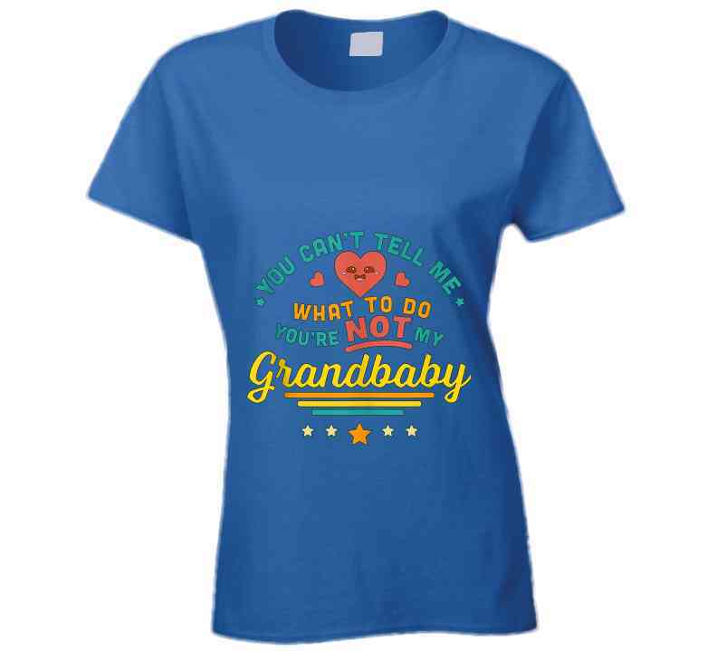 You Can't Tell Me Ladies T Shirt