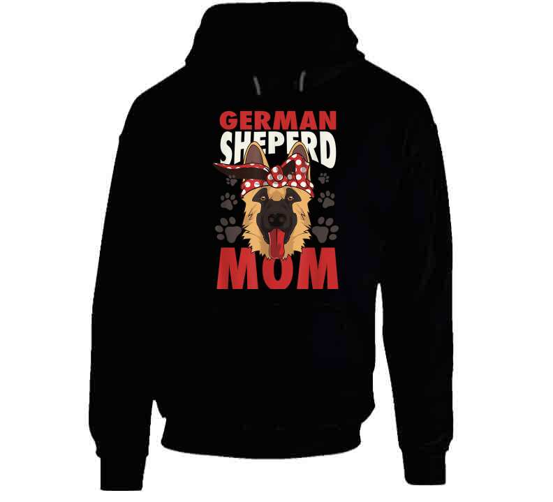German Shepherd Mom Ladies T Shirt