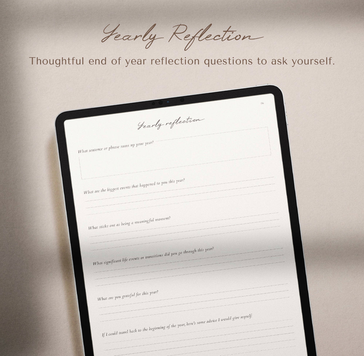 Goodnotes Digital Day and Night Daily Gratitude Journal, 393 pages