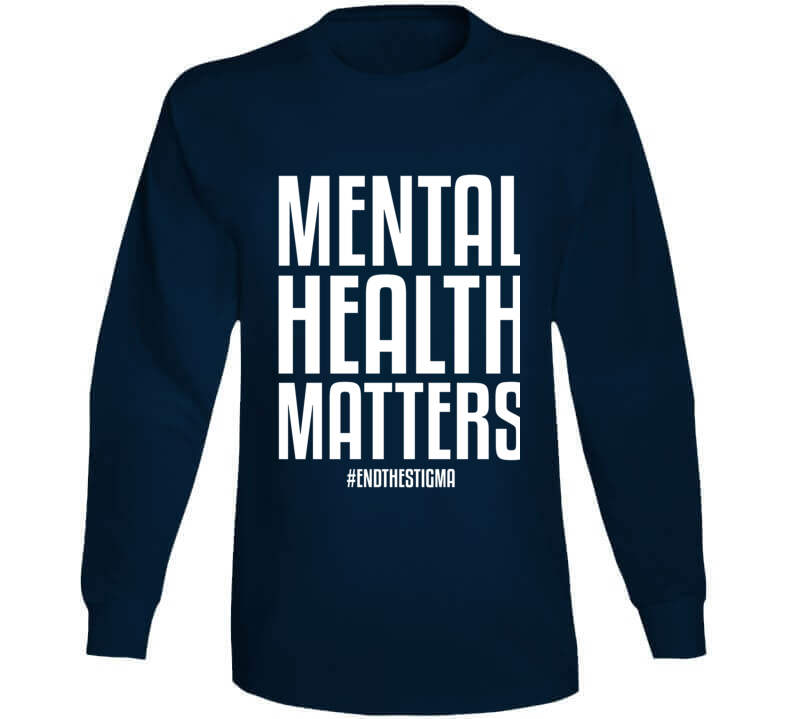 Mental Health Matters End The Stigma Ladies T Shirt