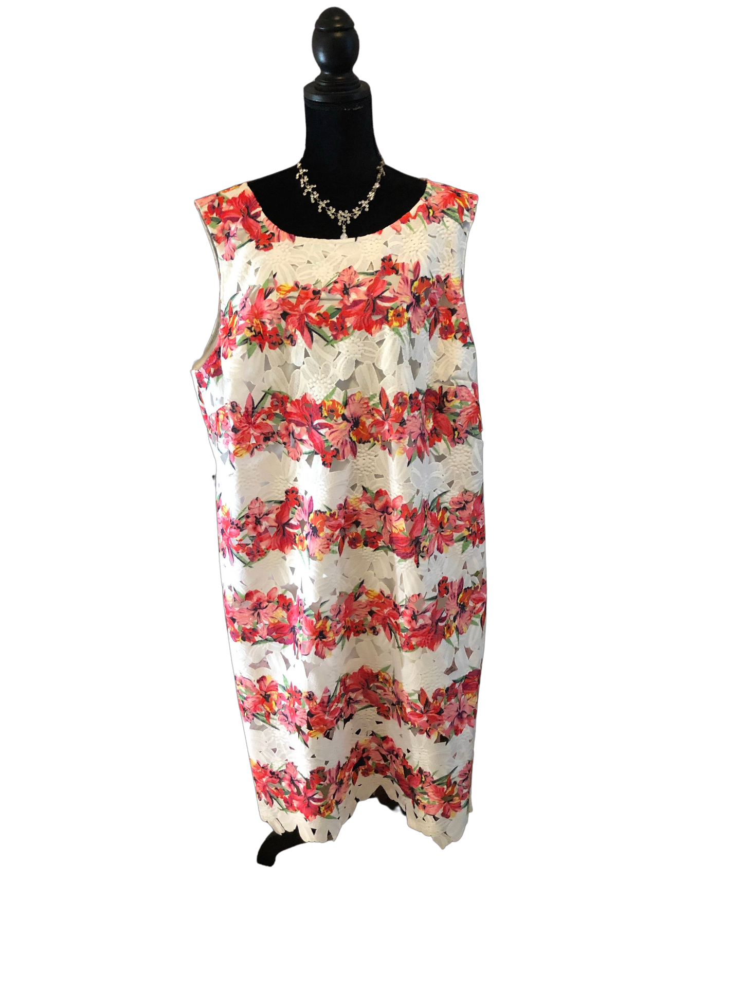 Julia Jordan Embroidered Dress, US Size 24W - NEW