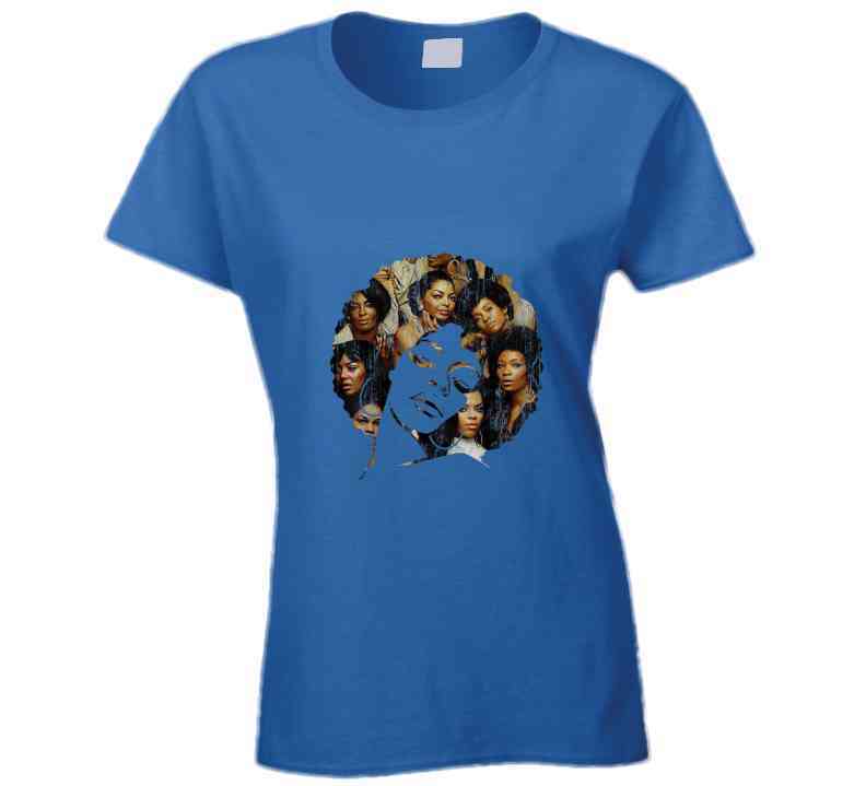 Strong Afro Ladies T Shirt and Hoodie