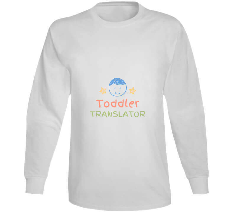 Toddler Translator Ladies T Shirt