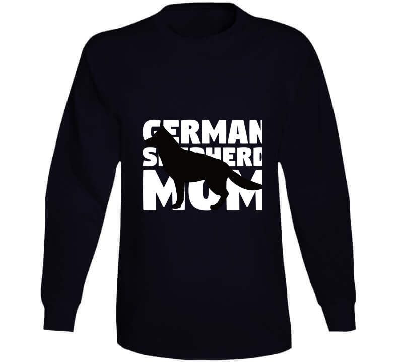 German Shepherd Mom Ladies T Shirt