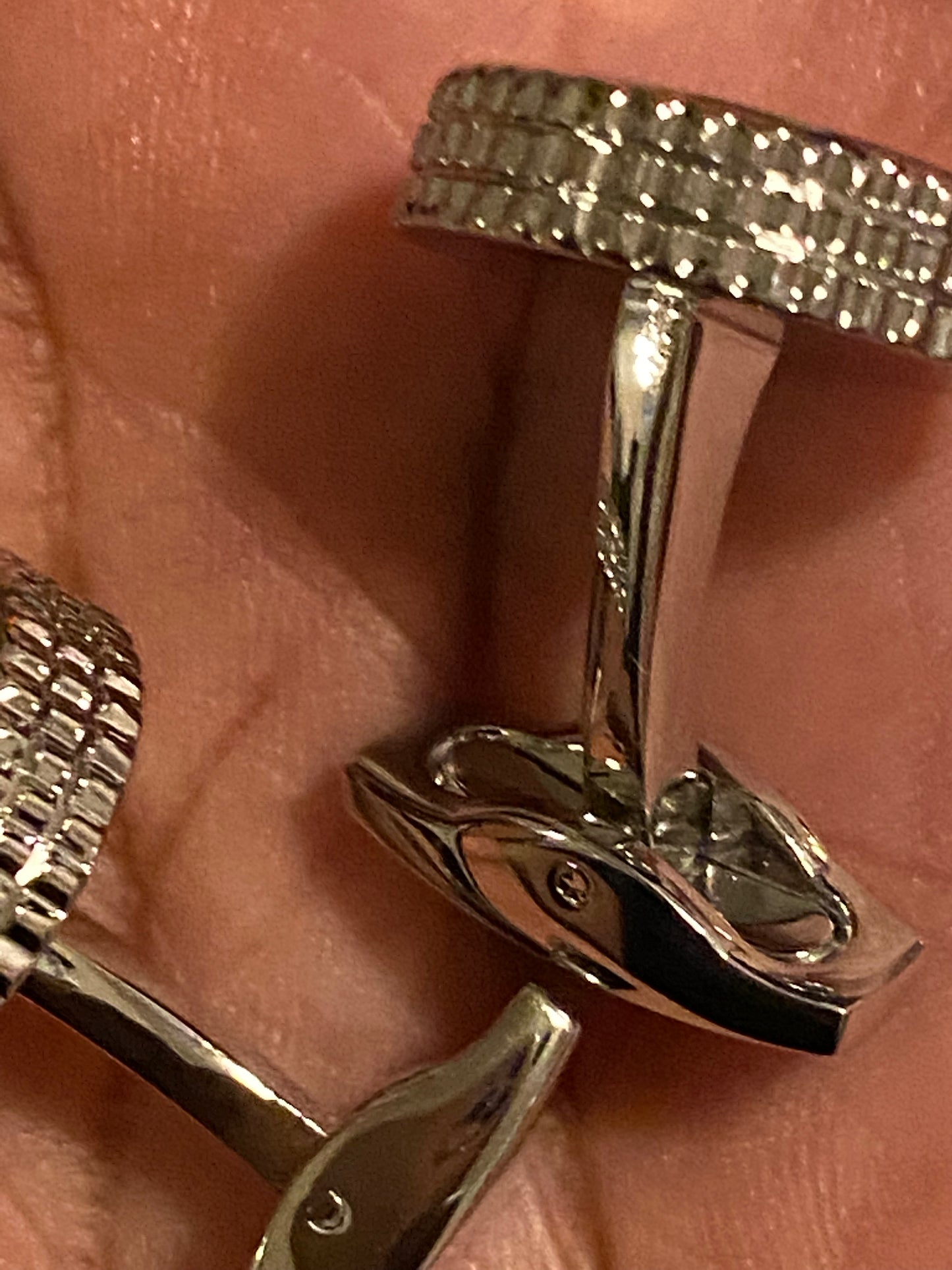 Brass Monogram Letter “C” Cufflinks