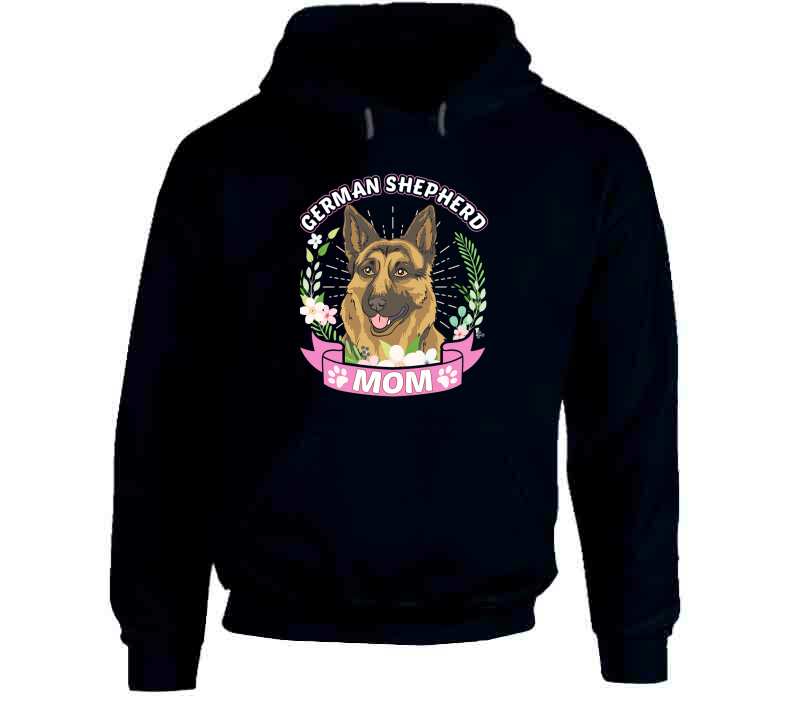 German Shepherd Mom Ladies T Shirt