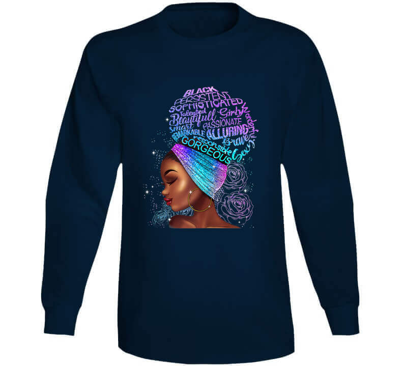 Sophisticated Totebag, Tshirts, and Hoodies - African American Lady in Headwrap