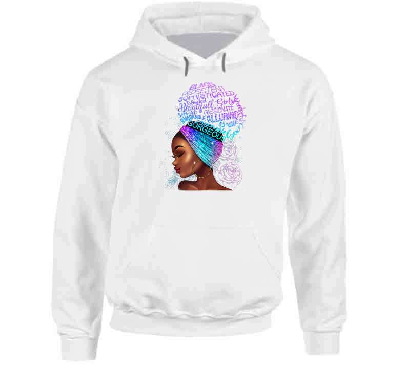 Sophisticated Totebag, Tshirts, and Hoodies - African American Lady in Headwrap