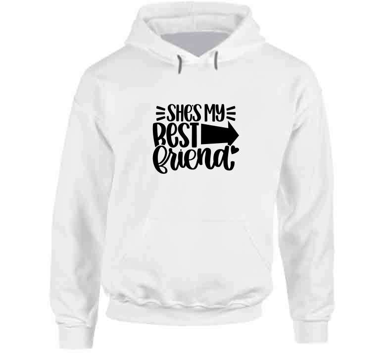 She's My Best Friend - Left Ladies T Shirt and Hoodie
